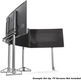 Playseat - Soporte de TV Triple